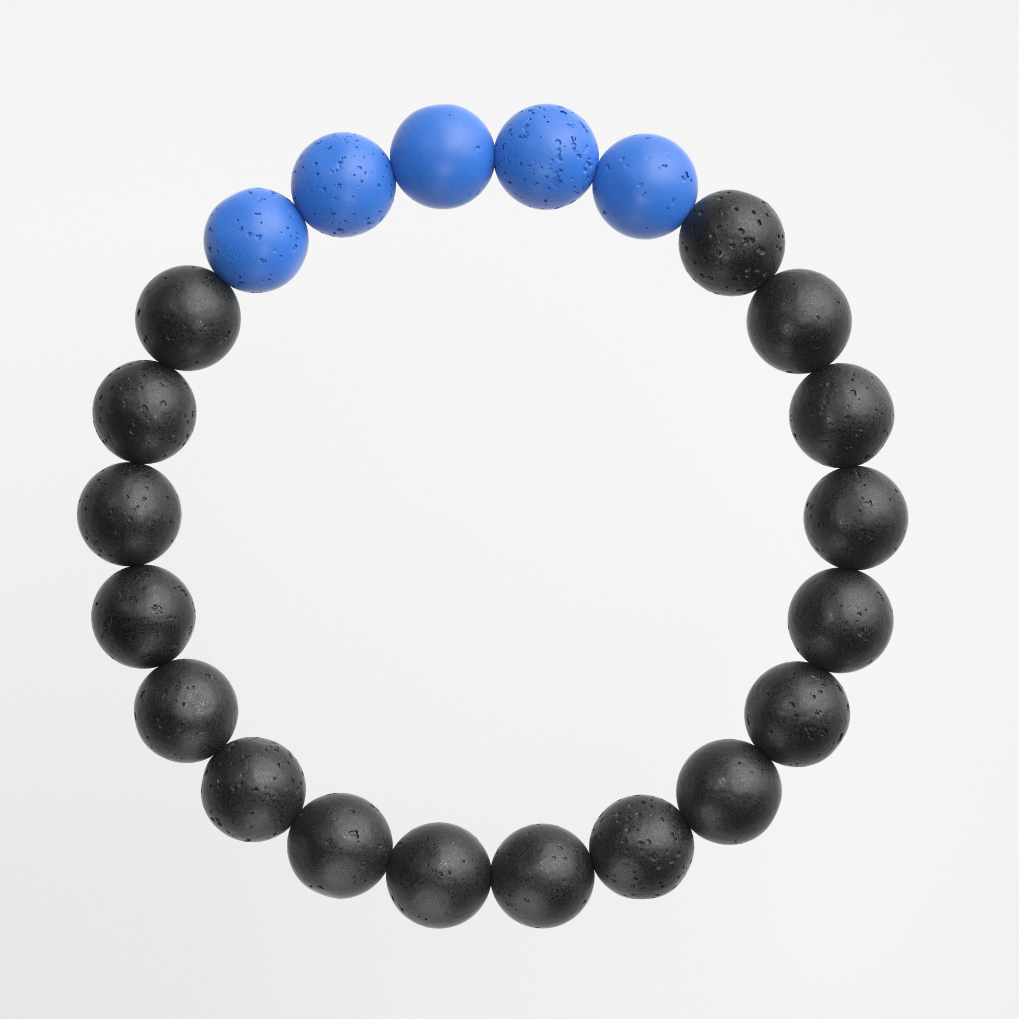 Yellow Natural Volcanic Stone Bracelet – Yoga Edition